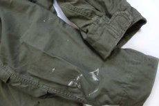 画像8: 70s 米軍 U.S.ARMY ペンキ飛び M-65 フィールドジャケット オリーブグリーン L-S★ALPHAアルファ (8)