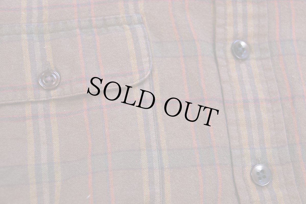 画像5: 90s ポロ ラルフローレン タータンチェック コットン×ウールシャツ L (5)