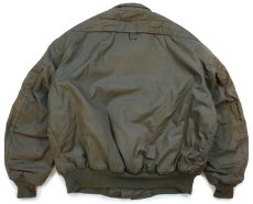 画像2: 90s 米軍 U.S.ARMY CVC キルティングライナー アラミド タンカースジャケット オリーブグリーン フェード XL-R★ALPHAアルファ (2)