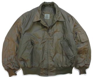 90s USA製 ALPHAアルファ MA-1 フライトジャケット シルバー S