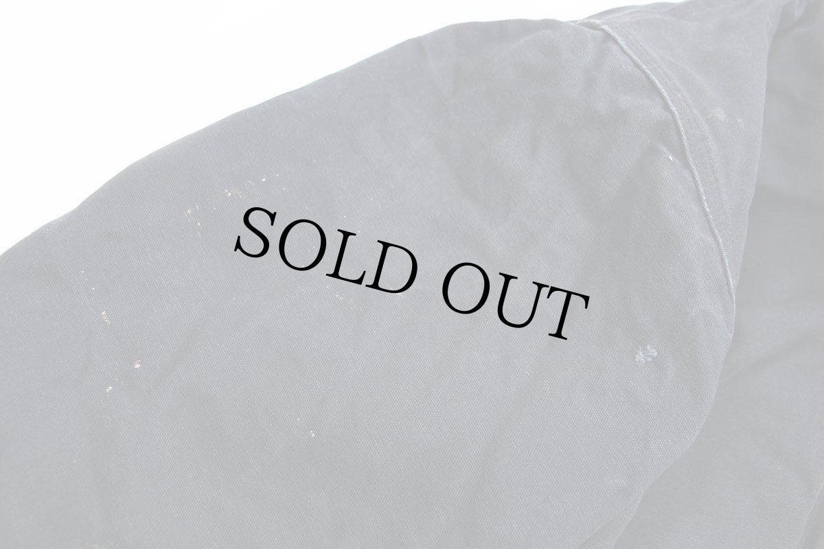 画像9: 00s carharttカーハート キルティングライナー ダック地 アクティブジャケット パーカー 黒 フェード 特大 (9)