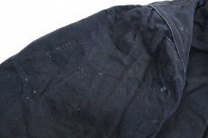 画像9: 00s carharttカーハート キルティングライナー ダック地 アクティブジャケット パーカー 黒 フェード 特大 (9)