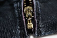 画像8: 00s carharttカーハート キルティングライナー ダック地 アクティブジャケット パーカー 黒 フェード 特大 (8)