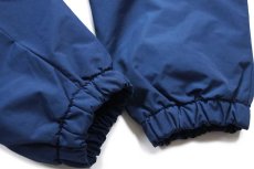 画像6: 00s 米軍 U.S.AIR FORCE ロゴ刺繍 PTU トレーニング ナイロンジャケット 紺 L-R★IPFU (6)