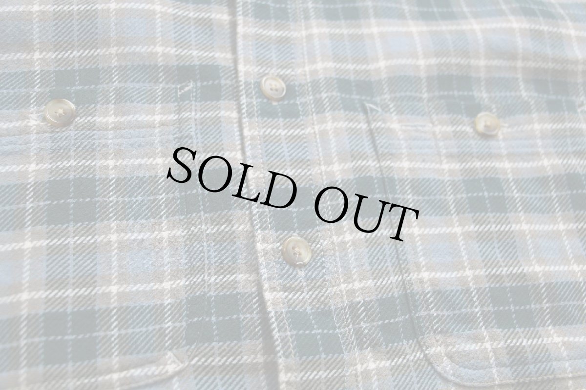 画像6: 90s L.L.Bean チェック コットン フランネルシャツ M (6)