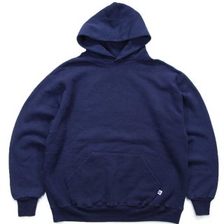 80s USA製 RUSSELLラッセル 無地 スウェットパーカー 杢グレー M