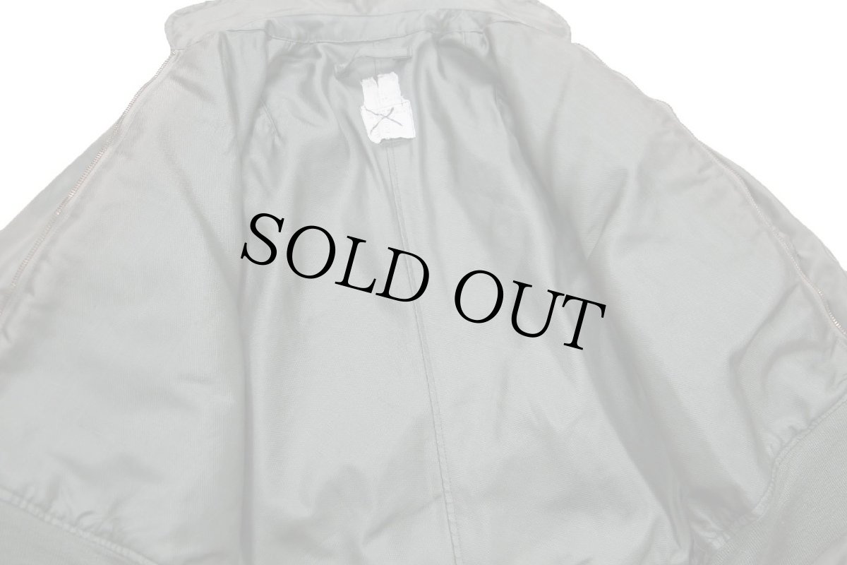 画像5: 80s 米軍 USAF CWU-36/P フライトジャケット 初期型 セージグリーン フェード M (5)