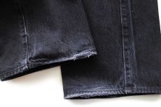 画像6: ポーランド製 Levi'sリーバイス 501 ブラック デニムパンツ W36 L32★SDP4358 ユーロ (6)