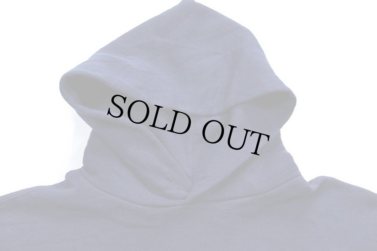 画像3: 90s メキシコ製 RUSSELLラッセル 無地 スウェットパーカー 紺 L★フーディー ブランク (3)