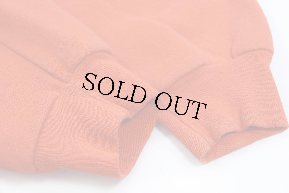 画像5: 90s メキシコ製 RUSSELLラッセル 無地 スウェットパーカー オレンジ XL★フーディー ブランク (5)