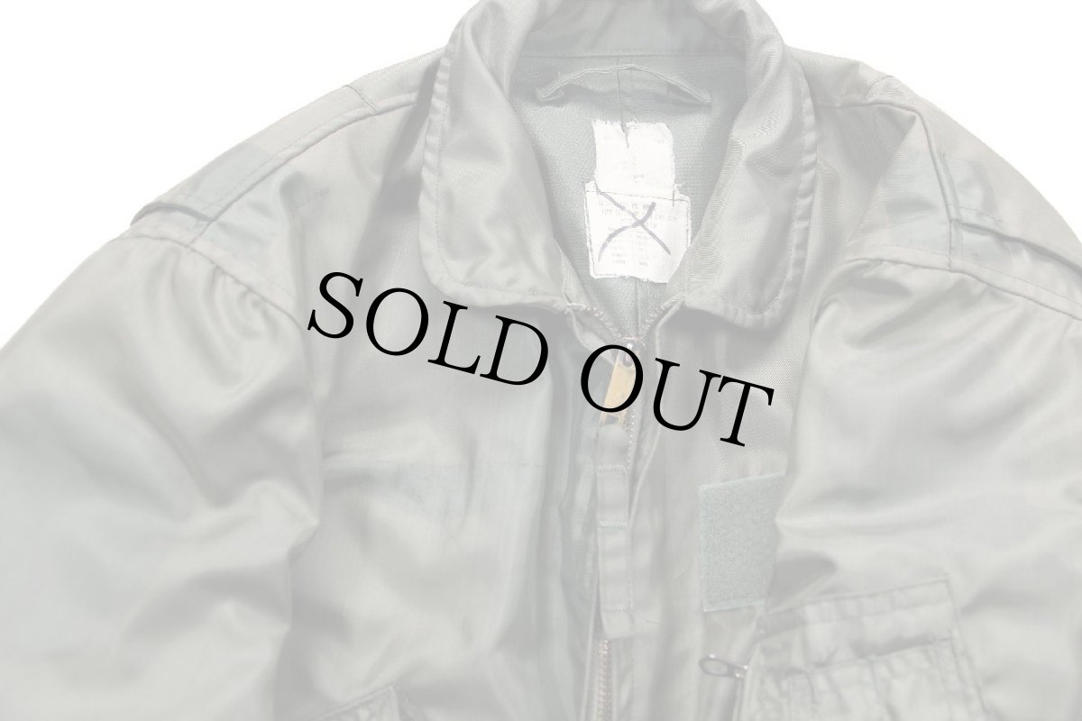 画像6: 80s 米軍 USAF CWU-36/P フライトジャケット 初期型 セージグリーン フェード M (6)