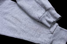 画像5: 90s メキシコ製 RUSSELLラッセル 無地 スウェットパーカー 杢グレー XL★B フーディー ブランク (5)