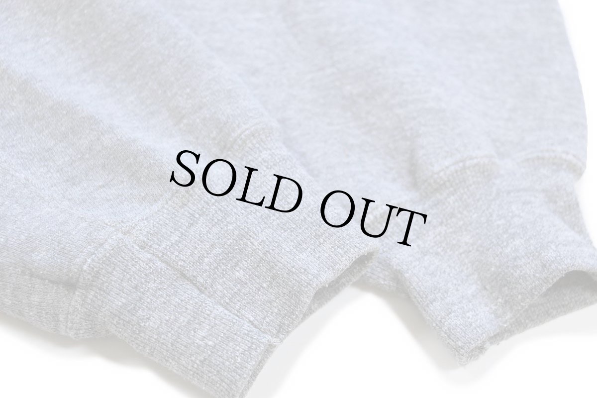 画像6: 80s USA製 RUSSELLラッセル 無地 スウェットパーカー 杢グレー M★フーディー ブランク (6)