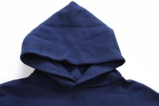 画像3: 90s メキシコ製 RUSSELLラッセル 無地 スウェットパーカー 紺 XL★L フーディー ブランク (3)