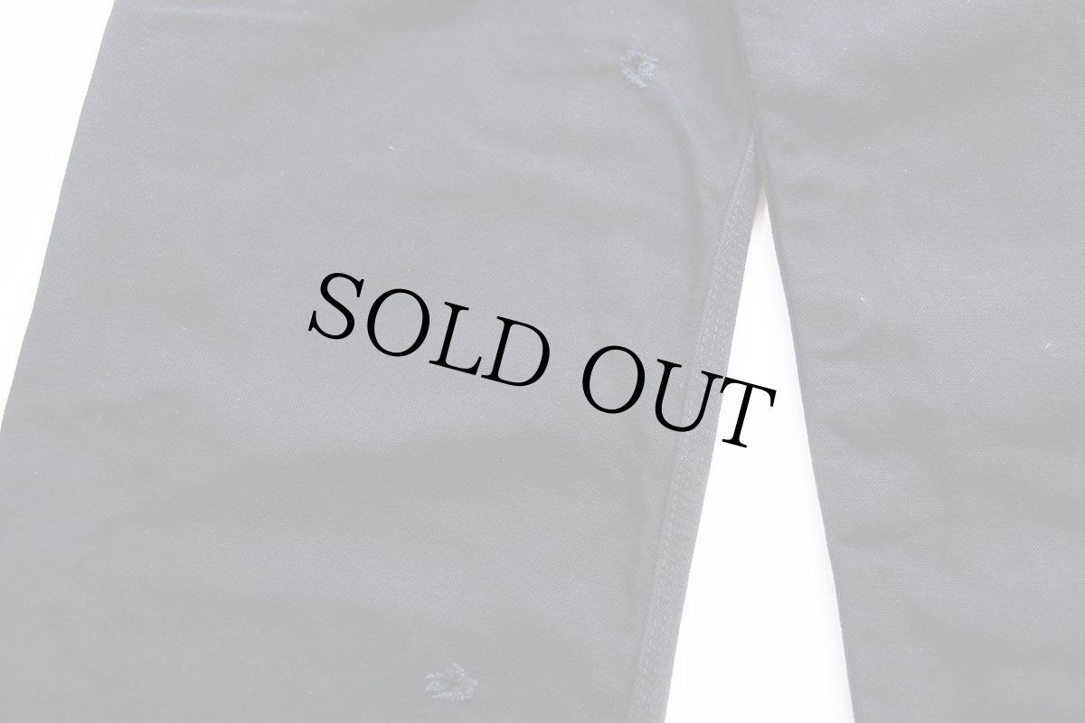 画像8: carharttカーハート ダブルニー ダック地 オーバーオール 黒 W32 L30 (8)