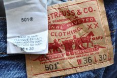 画像5: Levi'sリーバイス 501 USED加工 デニムパンツ W36 L30★SDP4353 (5)