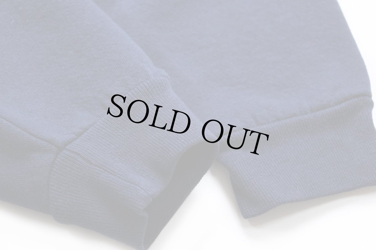 画像6: 90s メキシコ製 RUSSELLラッセル 無地 スウェットパーカー 紺 XL★L フーディー ブランク (6)