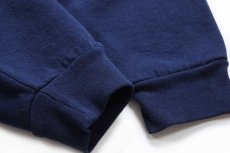 画像6: 90s メキシコ製 RUSSELLラッセル 無地 スウェットパーカー 紺 XL★L フーディー ブランク (6)