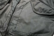 画像7: 80s 米軍 USAF CWU-36/P フライトジャケット 初期型 セージグリーン フェード M (7)