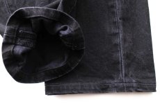 画像6: メキシコ製 Levi'sリーバイス 501 ブラック デニムパンツ W32★SDP4332 (6)