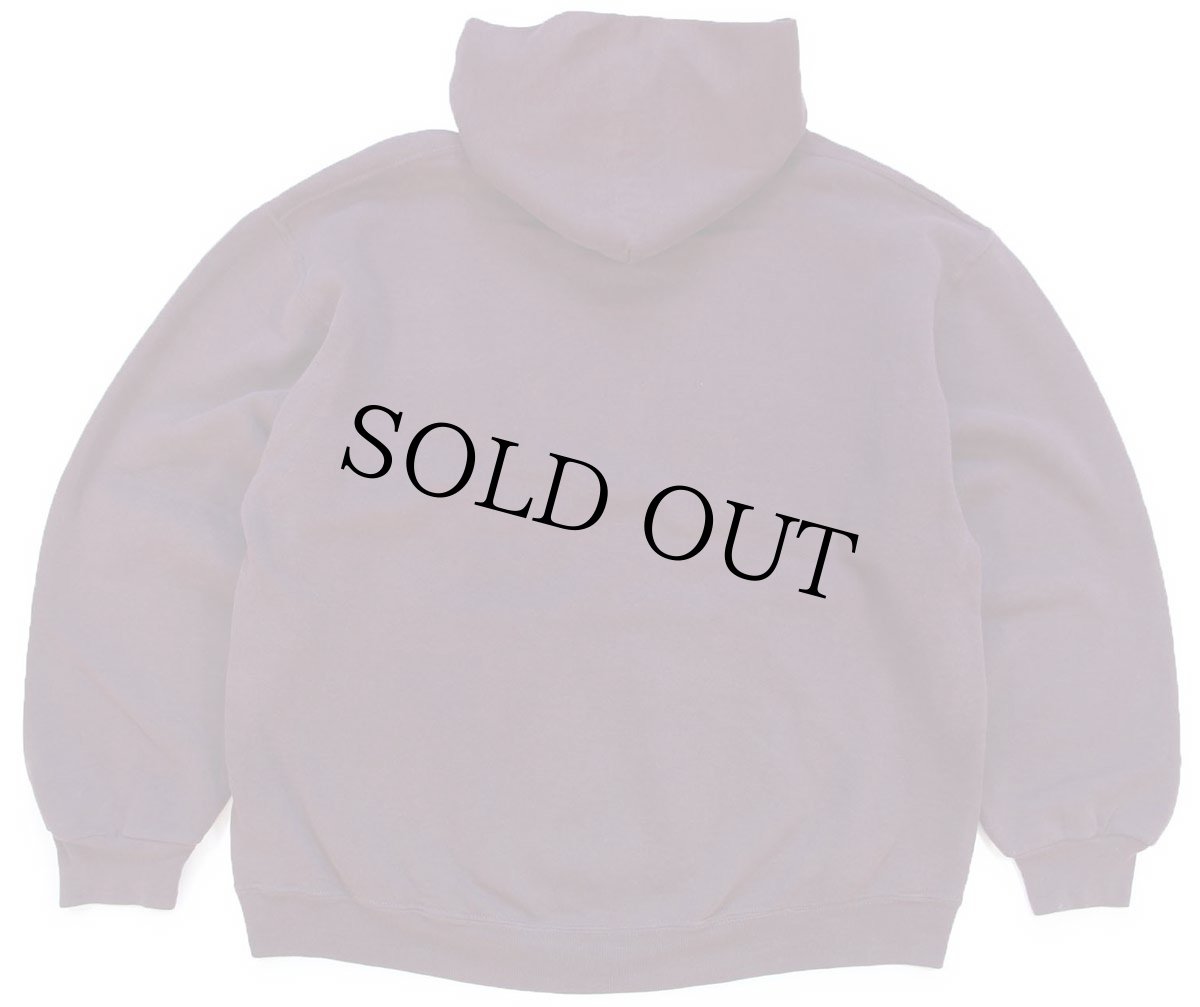 画像2: 90s メキシコ製 RUSSELLラッセル 無地 スウェットパーカー 紫 L★フーディー ブランク (2)