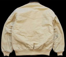 画像2: メキシコ製 carharttカーハート キルティングライナー ダック地 サンタフェジャケット 薄茶 M-R (2)