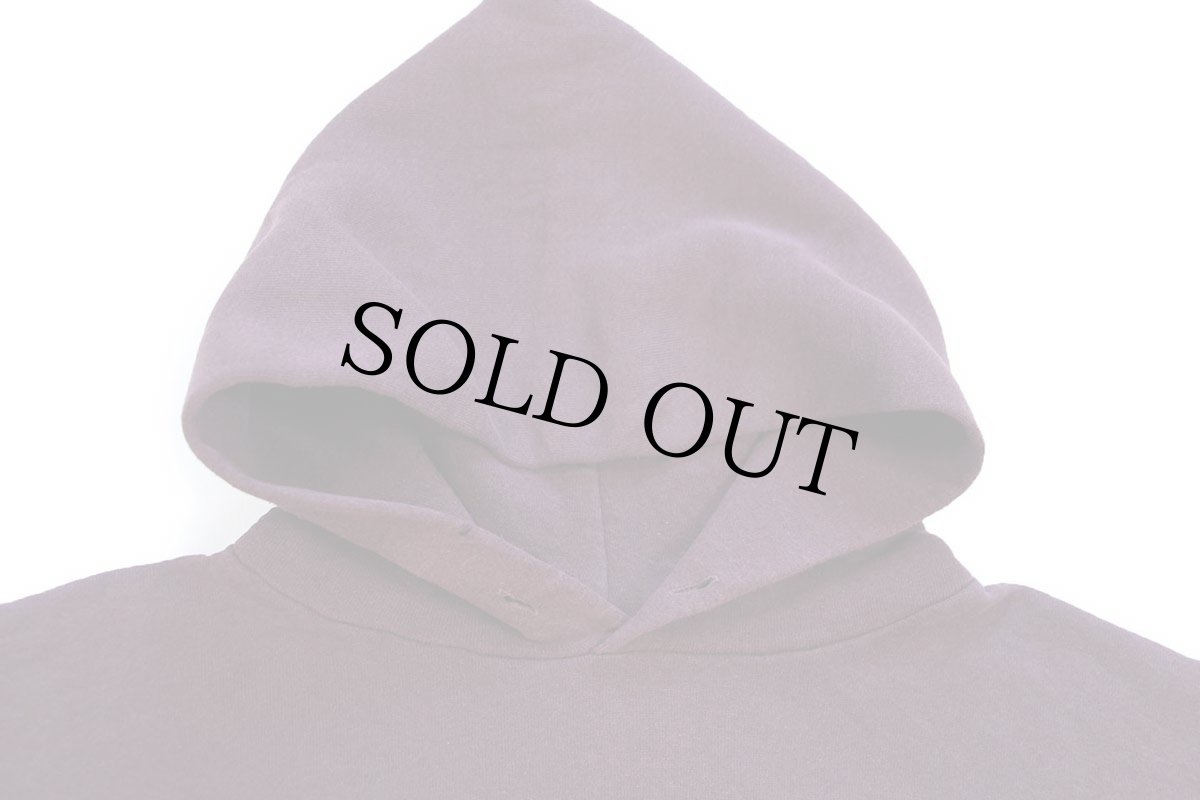 画像3: 90s メキシコ製 RUSSELLラッセル 無地 スウェットパーカー 紫 L★フーディー ブランク (3)