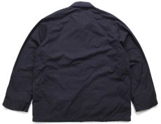 画像2: 70s 米軍 U.S.NAVY サブマリン ユーティリティジャケット 濃紺 42R (2)