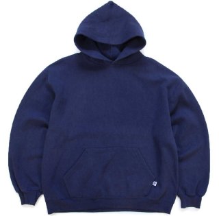 スペシャル 90s ラッセル スウェット パーカー USA製 ブルー L 90s USA製 RUSSELLラッセル 無地 スウェット ジップパーカー 紺 XXL