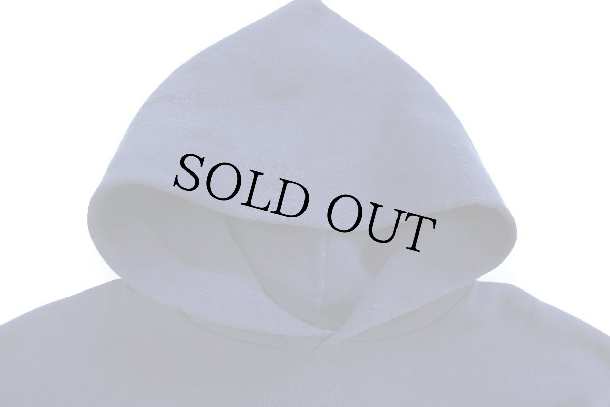 画像3: 00s メキシコ製 RUSSELLラッセル 無地 スウェットパーカー 紺 L★N フーディー ブランク (3)