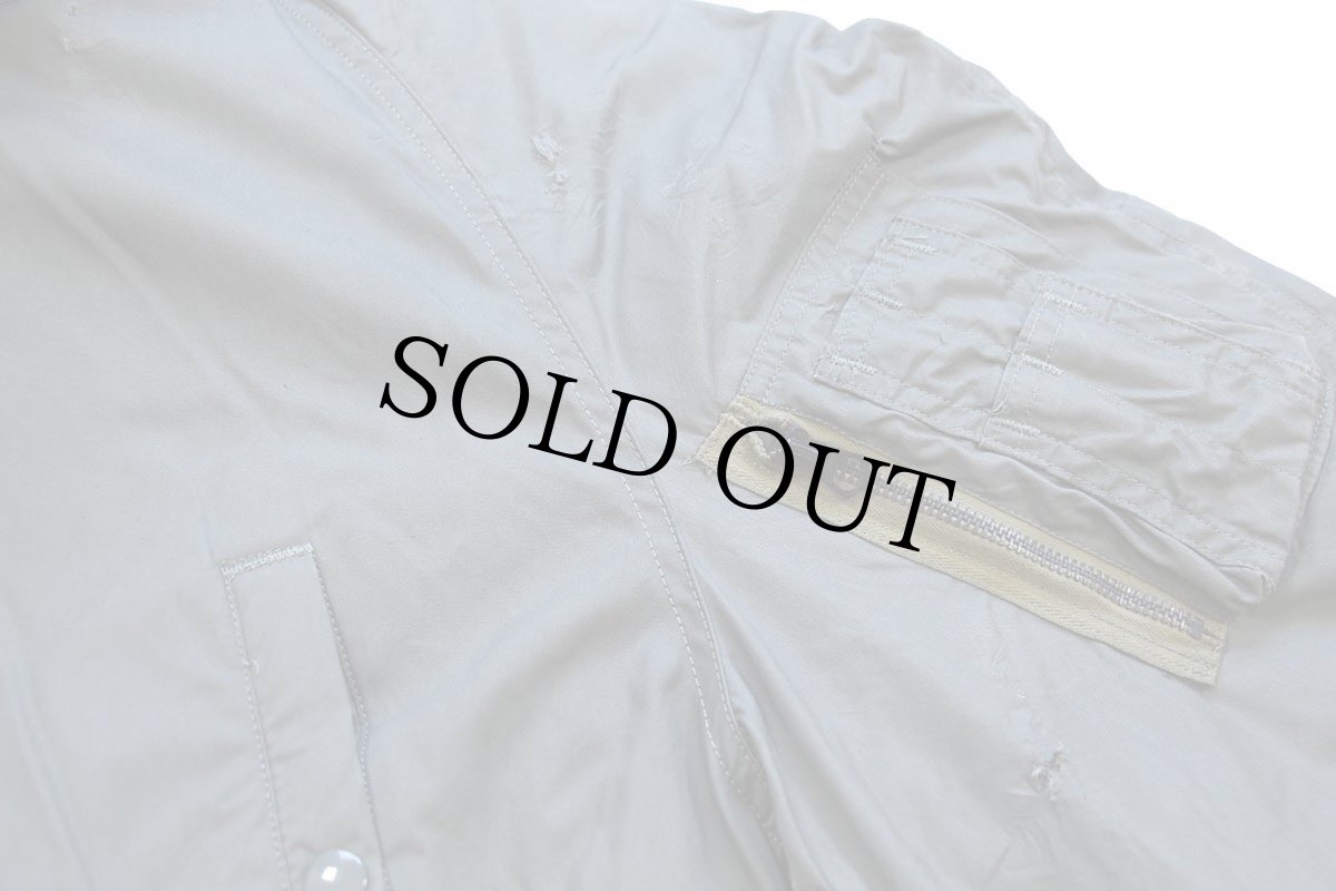 画像9: 70s 米軍 USAF N-3B ステンシル フライトジャケット セージグリーン M (9)