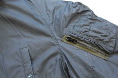 画像9: 70s 米軍 USAF N-3B ステンシル フライトジャケット セージグリーン M (9)