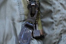 画像7: 70s 米軍 USAF N-3B ステンシル フライトジャケット セージグリーン M (7)