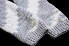 画像6: LAUREN ラルフローレン ネイティブ柄 ショールカラー ラムウール ハンドニット ガウン S/M★カーディガン (6)