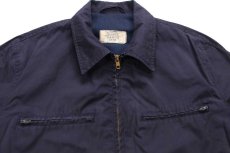 画像3: 70s 米軍 U.S.NAVY サブマリン ユーティリティジャケット 濃紺 42R (3)