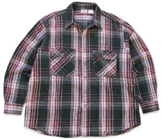 70s USA製 FIVE BROTHERファイブブラザー ブロックチェック コットン