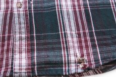 画像6: 00s FIVE BROTHERファイブブラザー チェック コットン フランネルシャツ 2XL★特大 (6)