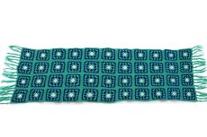 画像3: スクエア モチーフ ニット グラニー ブランケット★K カギ編み (3)