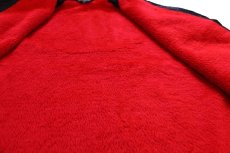 画像5: 80s USA製 SPORTSMASTER 無地 ボアライナー ナイロン コーチジャケット 黒 XL (5)