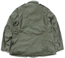 画像2: 60s 米軍 U.S.ARMY パッチ付き M-65 フィールドジャケット 2nd オリーブグリーン S-M (2)
