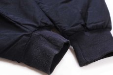 画像8: 90s USA製 Chalk Line NBA LOS ANGELES LAKERS レイカーズ パッチ付き キルティングライナー ナイロンパーカー 黒 M (8)