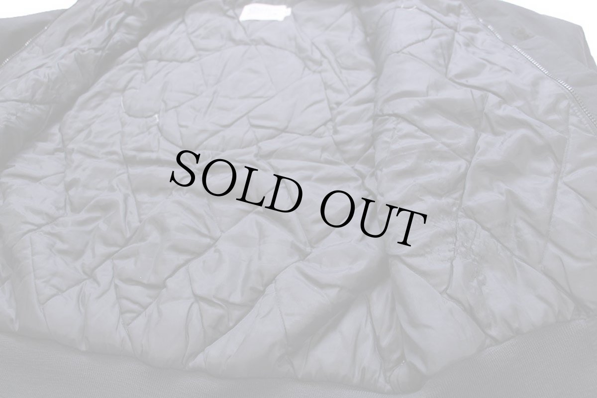 画像7: 90s USA製 Chalk Line NBA LOS ANGELES LAKERS レイカーズ パッチ付き キルティングライナー ナイロンパーカー 黒 M (7)