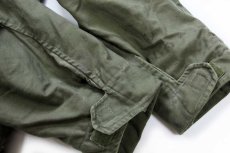 画像7: 60s 米軍 U.S.ARMY パッチ付き M-65 フィールドジャケット 2nd オリーブグリーン S-M (7)