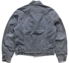 画像2: 90s イタリア製 Levi'sリーバイス 71550 ブランケットライナー コットンツイルジャケット 4ポケット チャコール L★ユーロ (2)