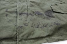 画像8: 60s 米軍 U.S.ARMY パッチ付き M-65 フィールドジャケット 2nd オリーブグリーン S-M (8)