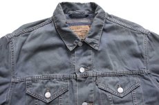 画像3: 90s イタリア製 Levi'sリーバイス 71550 ブランケットライナー コットンツイルジャケット 4ポケット チャコール L★ユーロ (3)
