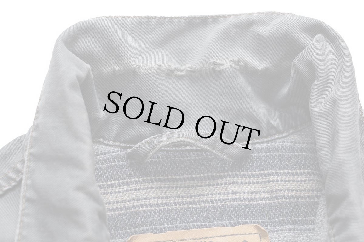 画像8: 90s イタリア製 Levi'sリーバイス 71550 ブランケットライナー コットンツイルジャケット 4ポケット チャコール L★ユーロ (8)