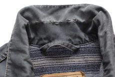 画像8: 90s イタリア製 Levi'sリーバイス 71550 ブランケットライナー コットンツイルジャケット 4ポケット チャコール L★ユーロ (8)