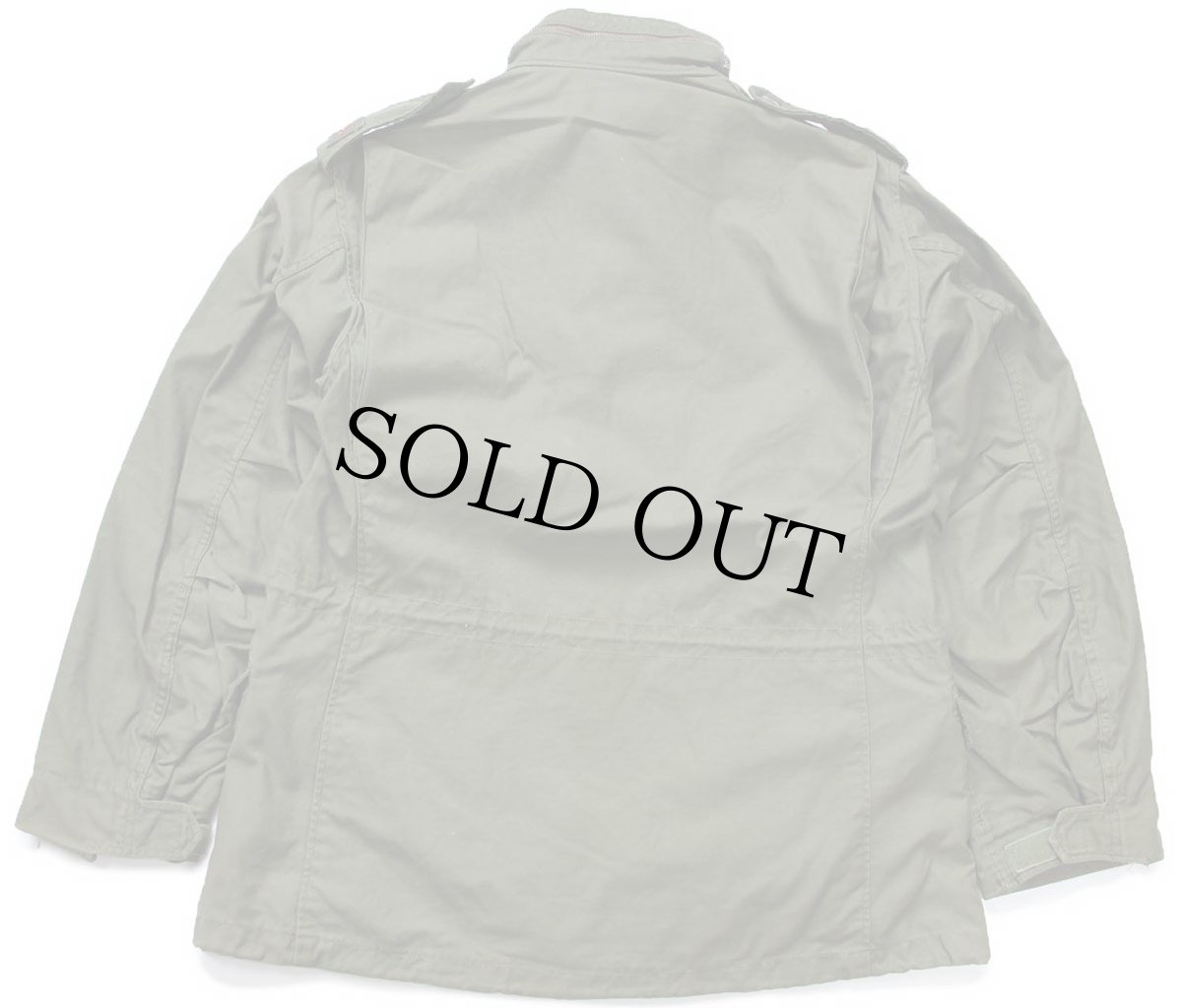 画像2: 80s 米軍 U.S.AIR FORCE パッチ付き M-65 フィールドジャケット オリーブグリーン M-R★ALPHAアルファ (2)