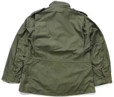 画像2: 80s 米軍 U.S.AIR FORCE パッチ付き M-65 フィールドジャケット オリーブグリーン M-R★ALPHAアルファ (2)